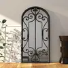 Image de vidaXL Miroir Fer Noir