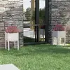 Image de vidaXL Jardinières d'extérieur 2 pcs Blanc 40x40x70 cm