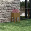 Image de vidaXL Jardinière extérieure 40x40x70 cm - Pin massif