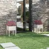 Image de vidaXL Jardinières 2 pcs Blanc 50x50x70 cm