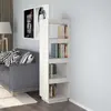 Image de vidaXL Séparateur de pièce Blanc Pin massif