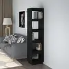 Image de vidaXL Bibliothèque/Séparateur Noir