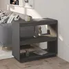Image de vidaXL Bibliothèque - Gris