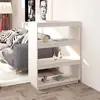 Image de vidaXL Bibliothèque/Séparateur - Blanc