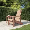 Image de vidaXL Chaise Adirondack de jardin PEHD