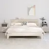 Image de VIDAXL Tables de Chevet HAMAR 2 pcs Blanc