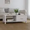 Image de VIDAXL Table basse HAMAR - Blanc - Bois de pin