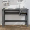 Image de VIDAXL Bureau HAMAR - Gris foncé
