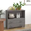Image de vidaXL HAMAR Buffets - Gris clair
