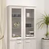 Image de vidaXL Dessus de buffet HAMAR Blanc 85 cm