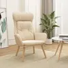 Image de VidaXL Chaise de relaxation - Crème