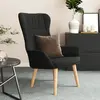 Image de vidaXL Chaise de relaxation - Noir