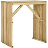 Image de vidaXL Table de bar bois de pin imprégné