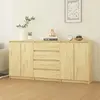 Image de vidaXL Armoires latérales 3 pcs - Bois de pin massif