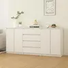 Image de vidaXL Armoires latérales 3 pcs - Blanc