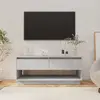 Image de vidaXL Meuble TV - Gris béton