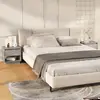 Image de vidaXL Tables de chevet - Gris béton