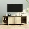 Image de vidaXL Meuble TV 130x35x50 cm - Chêne sonoma