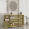 Image de vidaXL Buffet chêne sonoma 120x30x75 cm