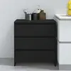 Image de VIDAXL Buffet Noir
