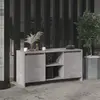 Image de vidaXL Meuble TV - Gris béton
