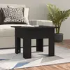 Image de vidaXL Table basse noir 55 cm