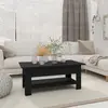 Image de VidaXL Table basse Noir