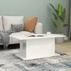 Image de VidaXL Table Basse Blanc Brillant 102x55,5x40 cm