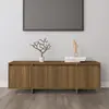 Image de vidaXL Meuble TV - Chêne Marron