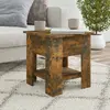 Image de vidaXL Table Basse Chêne Fumé