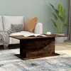 Image de vidaXL Table basse Chêne fumé 102 cm
