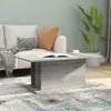 Image de vidaXL Table basse Sonoma Gris 102x55,5x40 cm