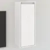 Image de vidaXL Armoire murale Blanc 30x30x80 cm Bois de pin massif