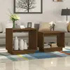 Image de vidaXL Tables gigognes pin