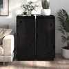 Image de vidaXL Buffets 2 pièces - Noir