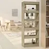 Image de vidaXL Bibliothèque/séparateur chêne sonoma