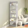Image de vidaXL Bibliothèque/Séparateur - Gris béton