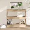 Image de vidaXL Bibliothèque/Séparateur chêne sonoma