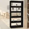 Image de vidaXL Bibliothèque/Séparateur Noir