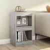 Image de vidaXL Bibliothèque/Séparateur de pièce - Sonoma gris