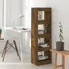 Image de vidaXL Bibliothèque chêne fumé 40x30x135 cm