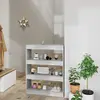 Image de vidaXL Bibliothèque/Séparateur de pièce Sonoma gris Bois d'ingénierie