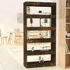 Image de vidaXL Bibliothèque/Séparateur Chêne fumé