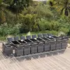 Image de VIDAXL Ensemble à dîner de jardin - Gris