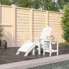 Image de vidaXL Chaise de jardin Adirondack