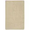 Image de VIDAXL Tapis Shaggy Crème