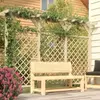 Image de vidaXL Clôture à treillis avec pergola