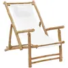 Image de vidaXL Chaise de terrasse bambou