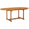 Image de vidaXL Table de jardin Bois Eucalyptus 8720286849439