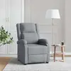 Image de vidaXL Fauteuil de massage - Gris clair